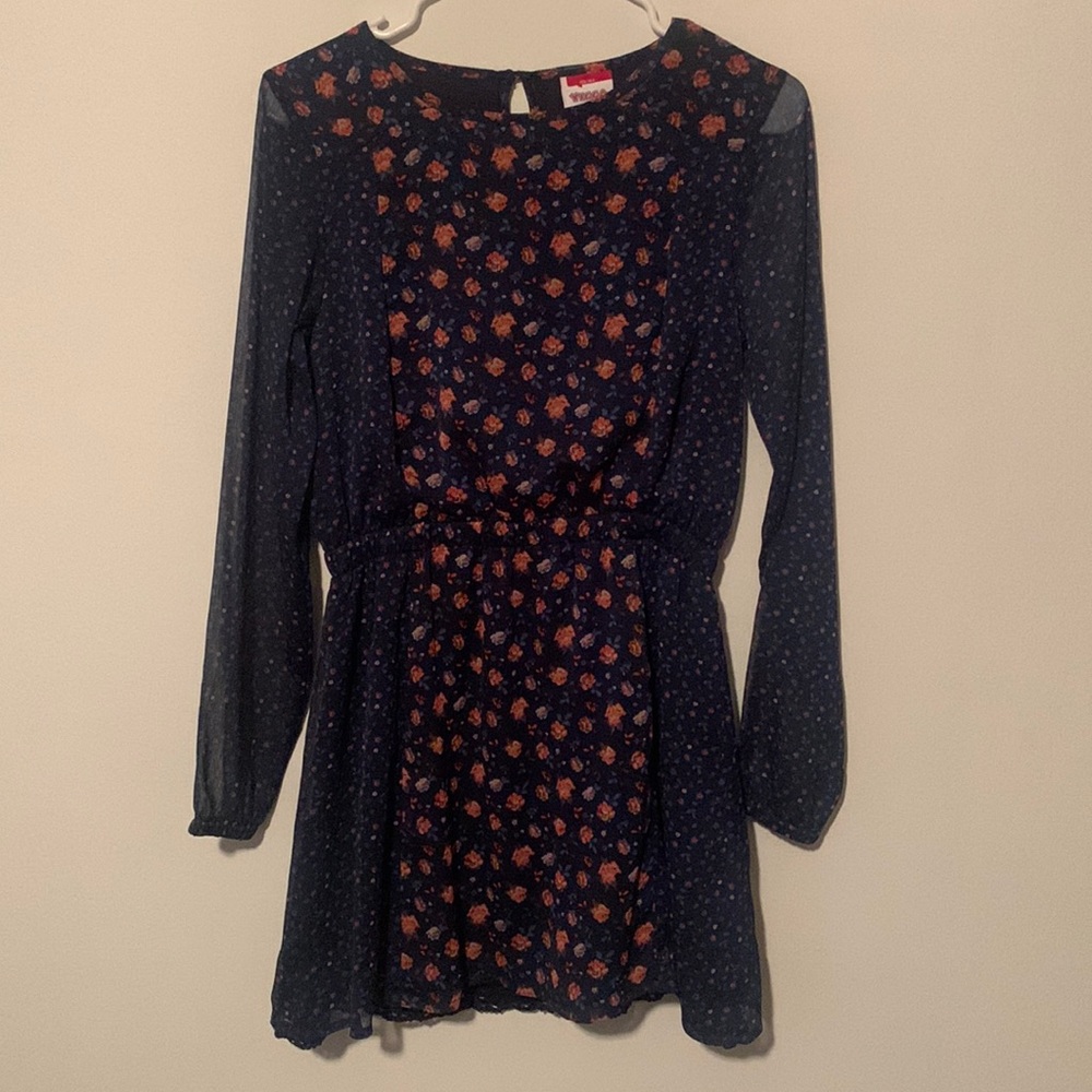 Yigga Long Sleeve Mini Dress